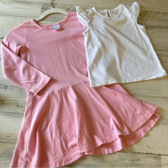 Hanna Andersson Other - 70.❄️Hanna Anderson Janie and Jack Girls 5Y Bundle Dress T-shirt